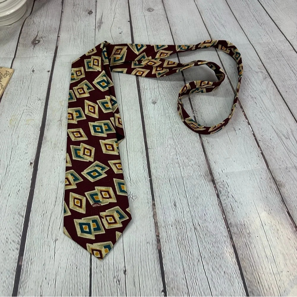 countess mara new york silk tie rich jewel colors preppy dark academia